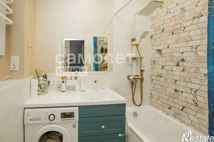 1-комн квартира ул Серебряный бор, 24 1,  д. 24 1,  к. 1