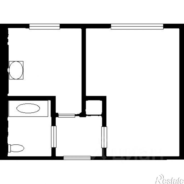 1-комн квартира ул Юрия Смирнова, 30,  д. 30