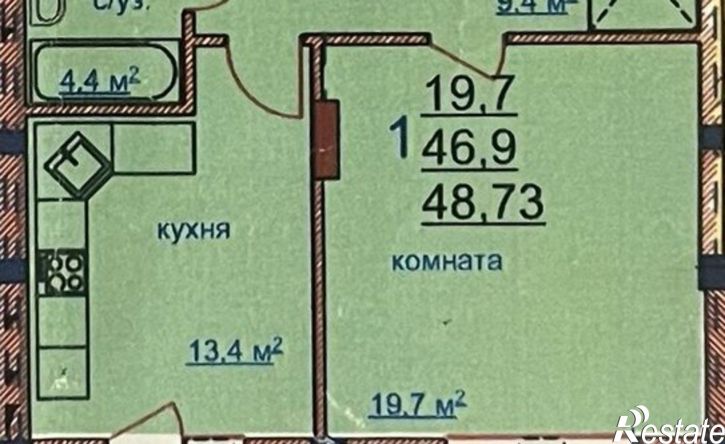 1-комн квартира ул Соборная, 10,  д. 10