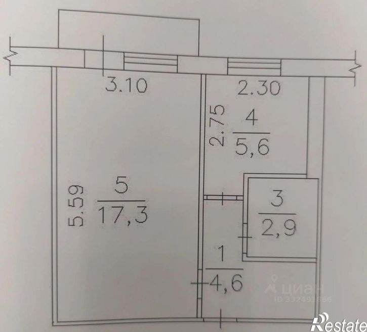 1-комн квартира б-р Строителей, 32а,  д. 32а
