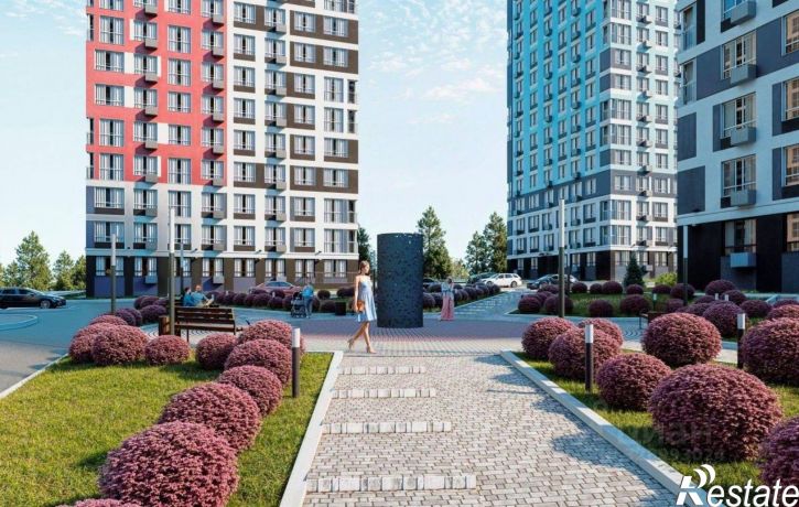 1-комн квартира в новом доме улица Дружбы, 11