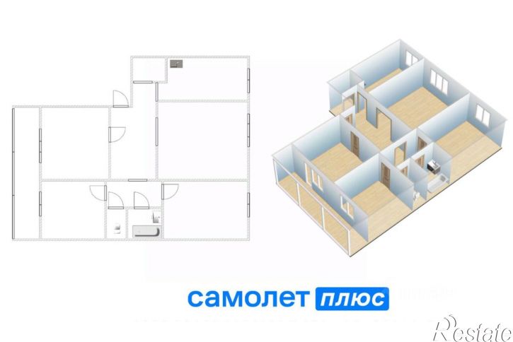 4-комн квартира пр-кт Шахтеров, 36,  д. 36