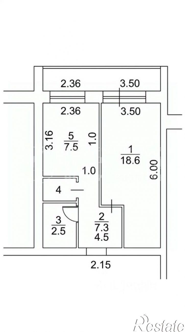 1-комн квартира ул Патриотов, 18,  д. 18