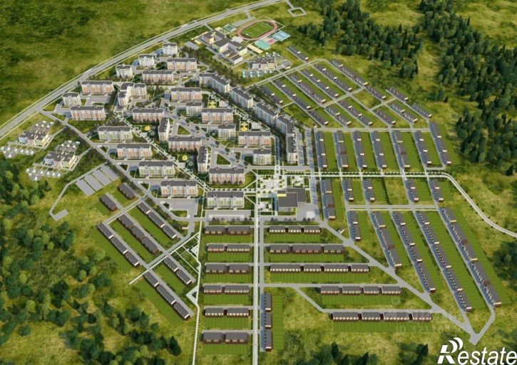 1-комн квартира в новом доме жилой район Лесная Поляна