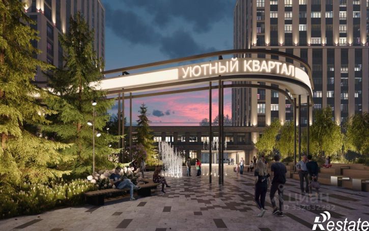 2-комн квартира в новом доме Ленинский район, улица Терешковой