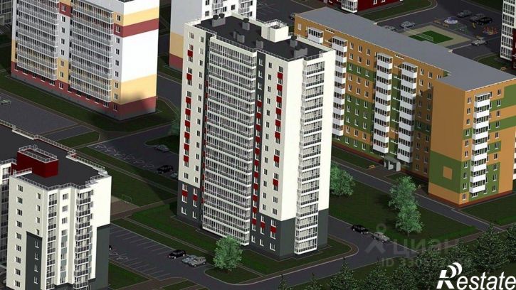 2-комн квартира в новом доме ул Космическая, 4г,  д. 4г