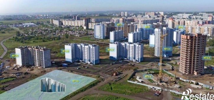 2-комн квартира в новом доме Восточный пр-кт, 33,  д. 33
