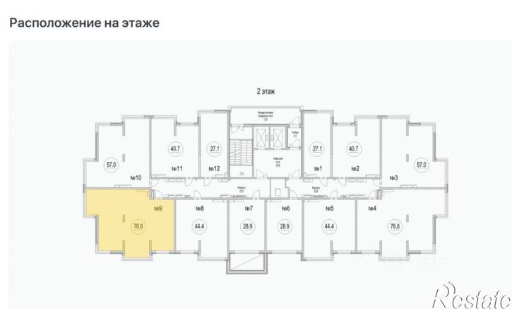 3-комн квартира Ленинградский пр-кт, 46,  д. 46
