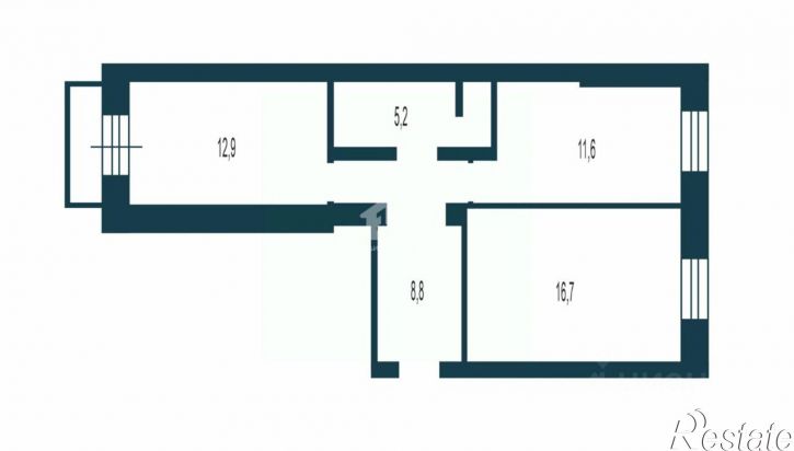 2-комн квартира Советский пр-кт, 39,  д. 39