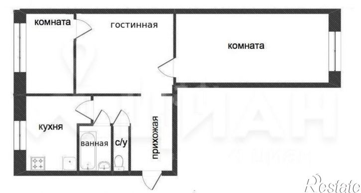 2-комн квартира Октябрьский пр-кт, 67А,  д. 67А