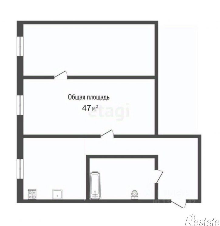 2-комн квартира ул Терешковой, 36,  д. 36