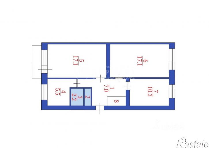 3-комн квартира ул Институтская, 24,  д. 24