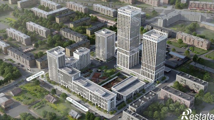 1-комн квартира в новом доме ул Гагарина, 141,  д. 141