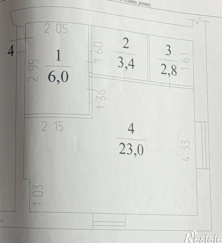 1-комн квартира ул Суворова, 14,  д. 14