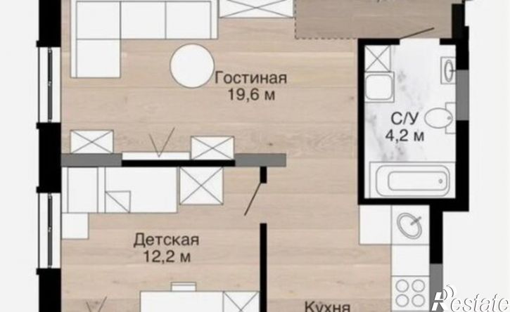 4-комн квартира в новом доме ул Дружбы, 30/2,  д. 30/2