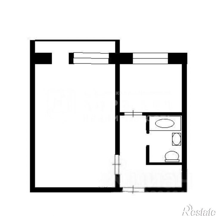 1-комн квартира б-р Строителей, 46А,  д. 46А