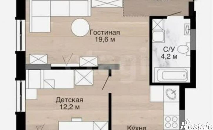 4-комн квартира улица Дружбы, 28/7