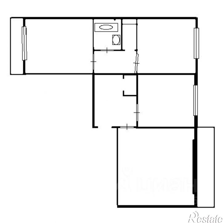 3-комн квартира Октябрьский пр-кт, 46,  д. 46