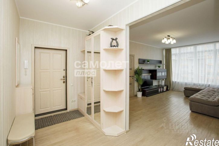 3-комн квартира ул Серебряный бор, 5,  д. 5