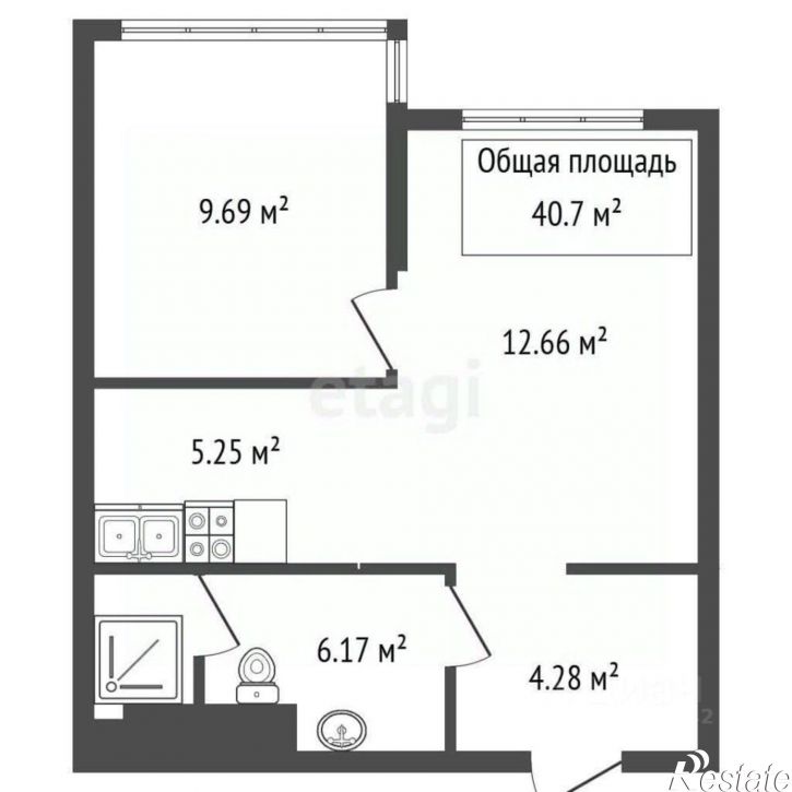 2-комн квартира Ленинградский пр-кт, 44а,  д. 44а