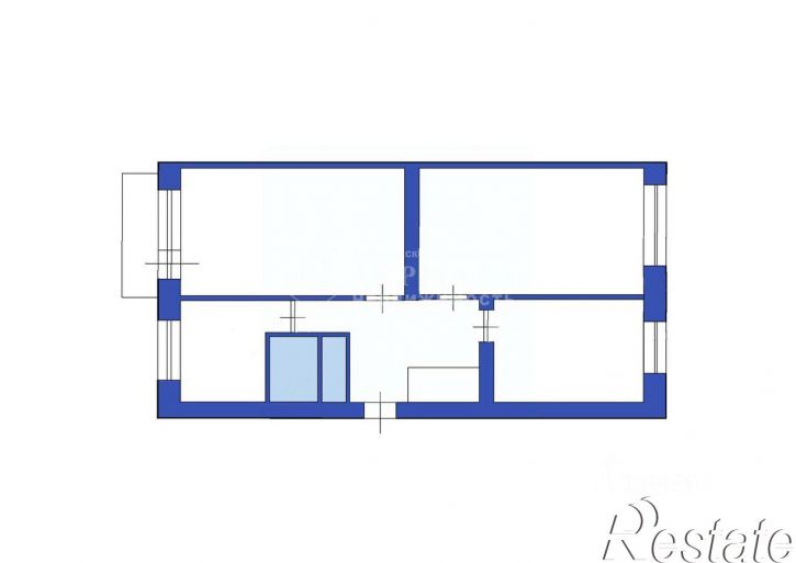 3-комн квартира Институтская улица, 24,  д. 24