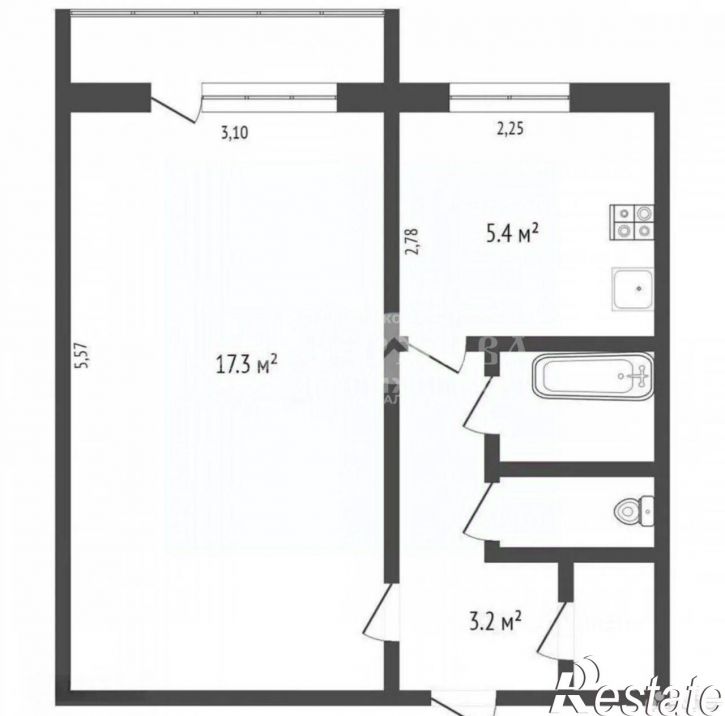 1-комн квартира Ленинградский проспект, 27,  д. 27