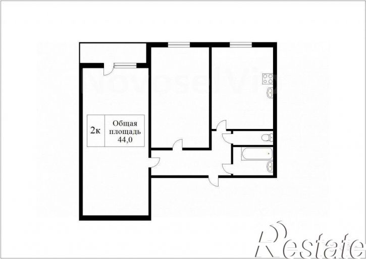 2-комн квартира проспект Ленина, 138,  д. 138