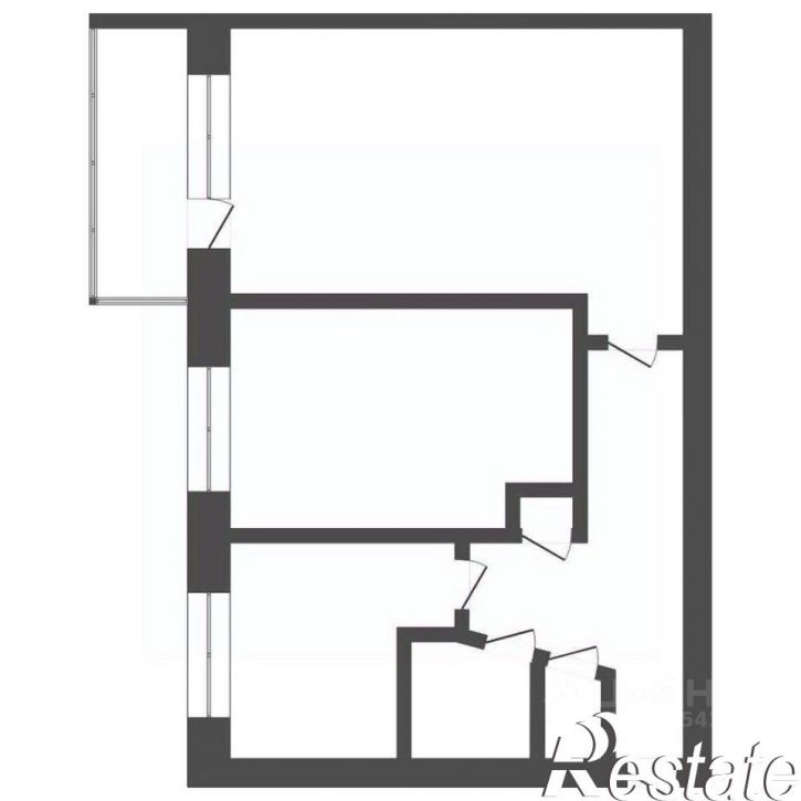 2-комн квартира улица Муромцева, 10,  д. 10