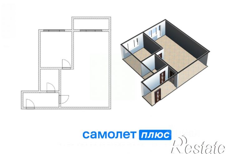 1-комн квартира Красноармейская улица, 95,  д. 95