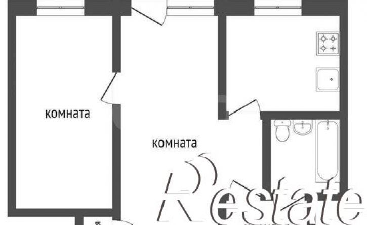2-комн квартира улица Рукавишникова, 13,  д. 13