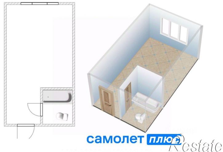 1-комн квартира Октябрьский проспект, 87,  д. 87