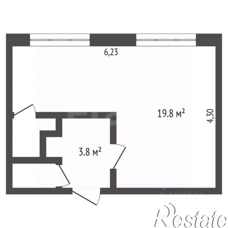 1-комн квартира Рекордная улица, 2А,  д. 2А