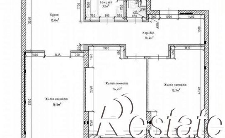 3-комн квартира улица Мичурина, 58 к3,  д. 58 к3