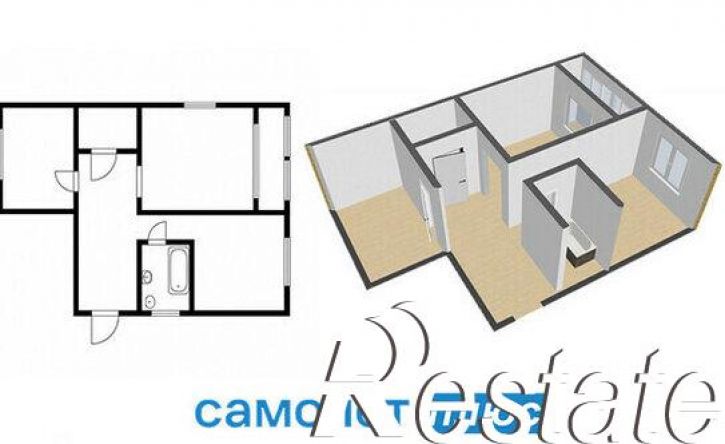 3-комн квартира Пролетарская улица, 36А,  д. 36А