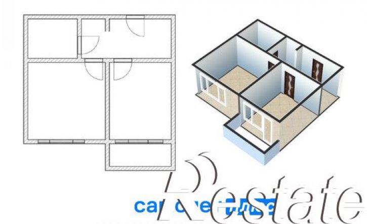 2-комн квартира Ленинградский проспект, 53 к3,  д. 53 к3