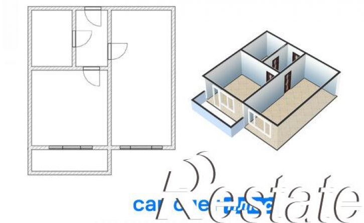 2-комн квартира Ленинградский проспект, 53 к3,  д. 53 к3