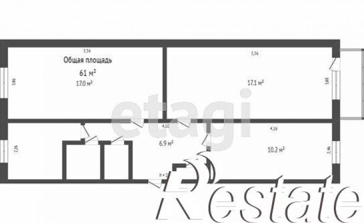 3-комн квартира Ленинградский проспект, 15А,  д. 15А