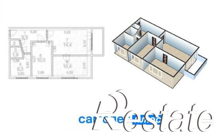 3-комн квартира Кузнецкий проспект, 120А,  д. 120А