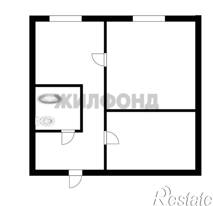 1-комн квартира Пролетарская улица, д.3А